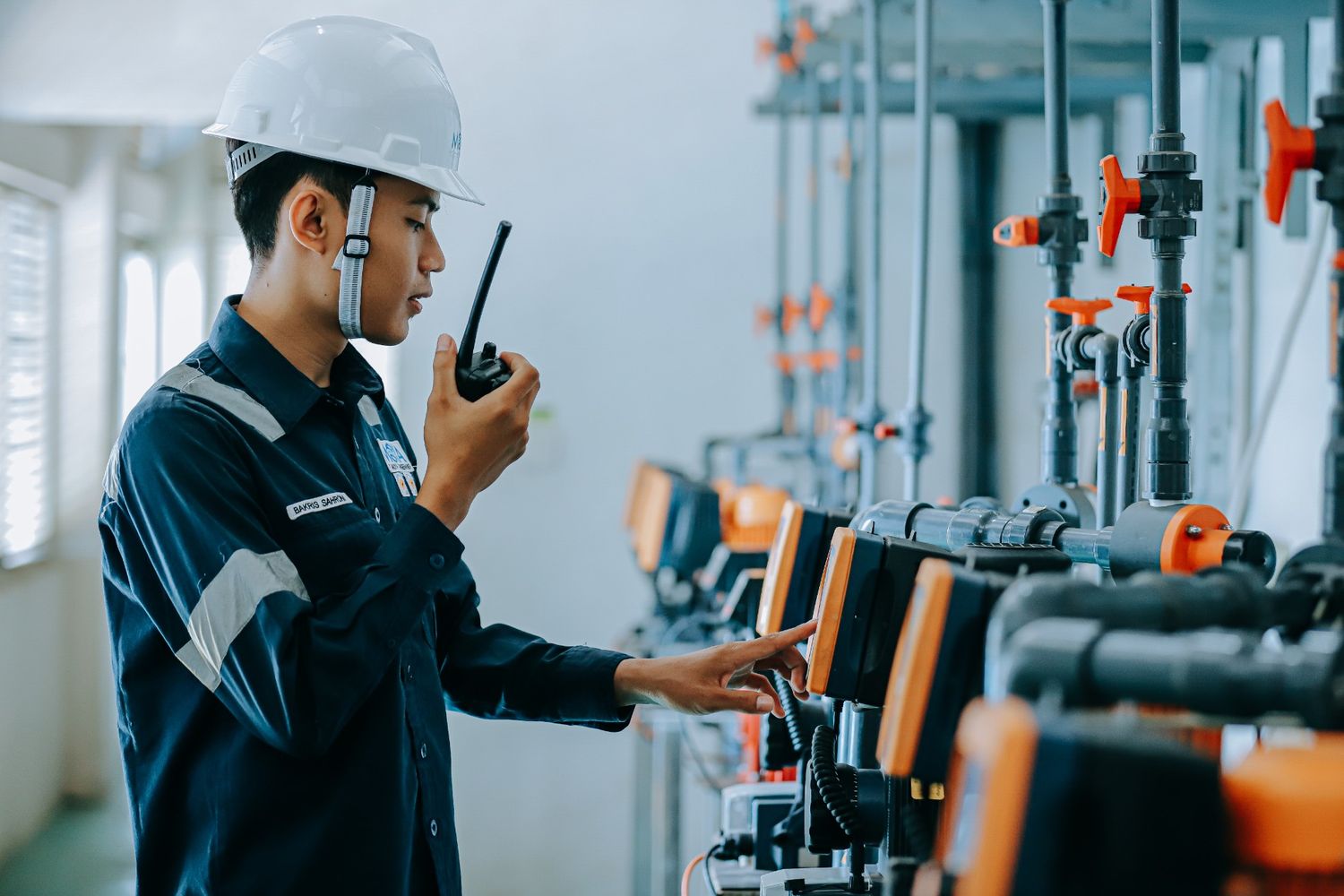 Pengawasan Dosis Bahan Kimia di IPA Pramuka, PT Moya Tangerang