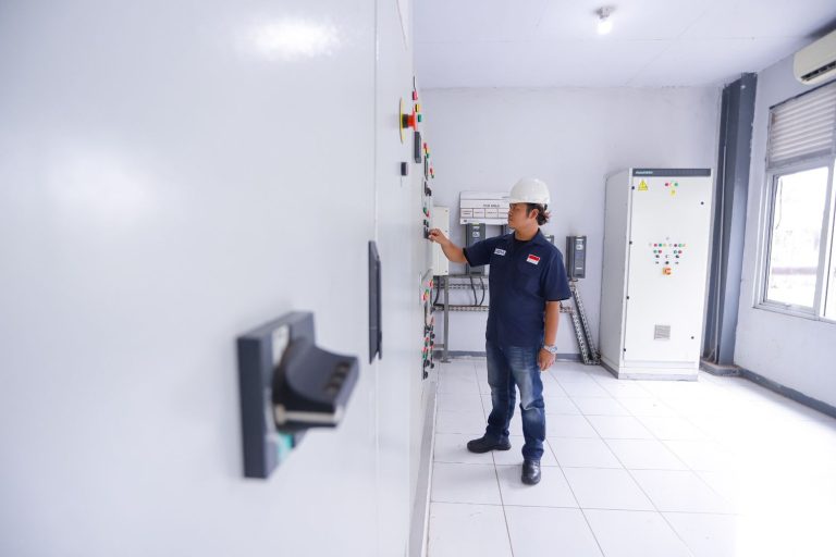 Ruang Panel IPA Buaran, PT Air Bersih Jakarta