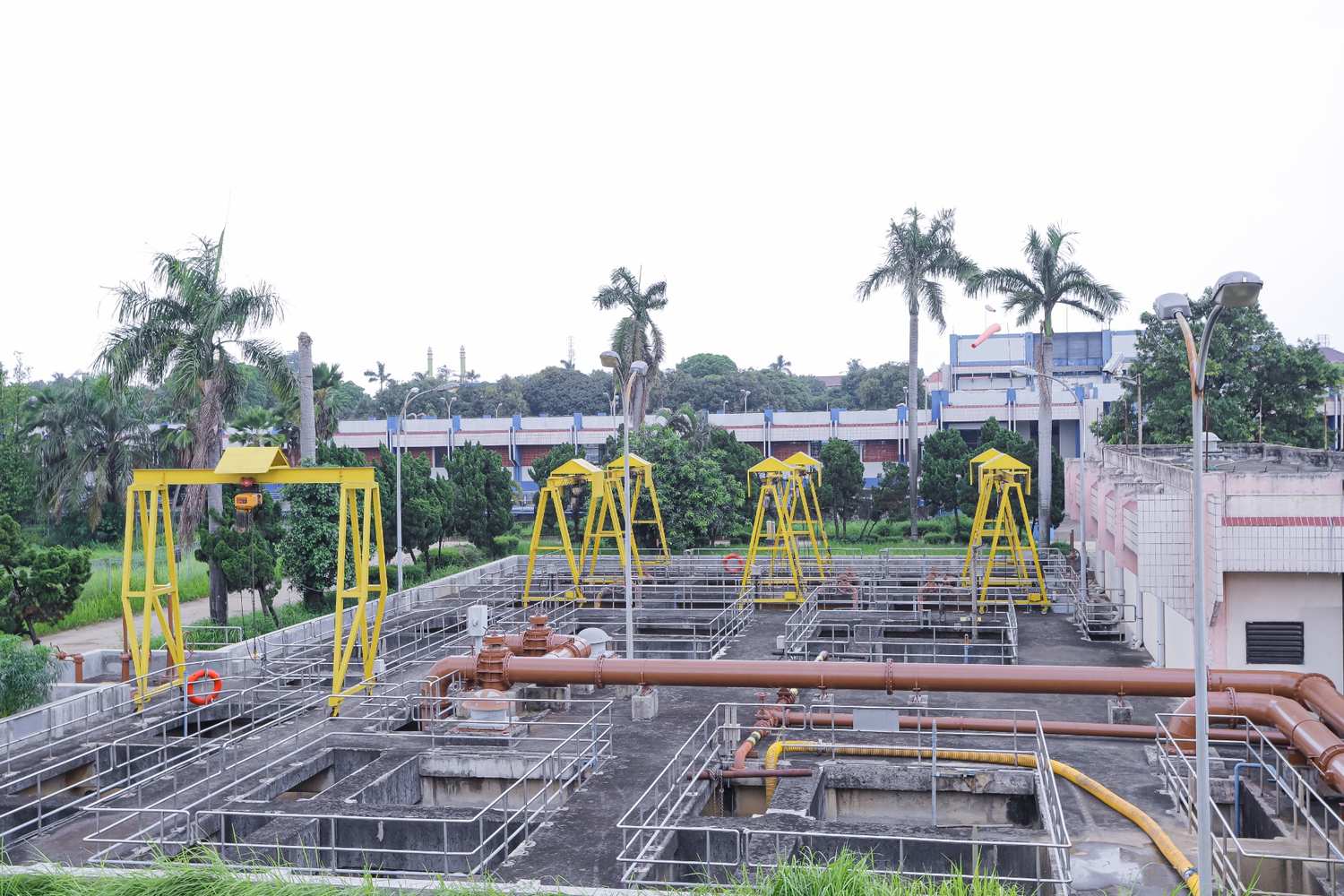 Bak Pengumpul Air Backwash IPA Buaran,  PT Air Bersih Jakarta