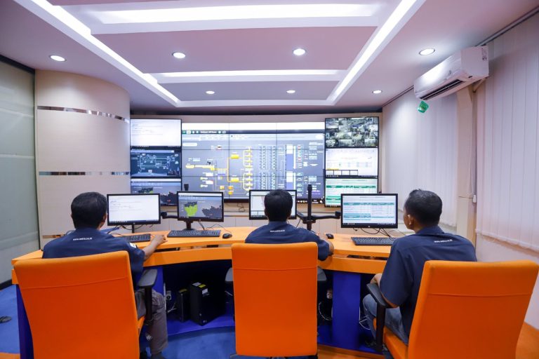 Ruang Kontrol IPA Buaran, PT Air Bersih Jakarta