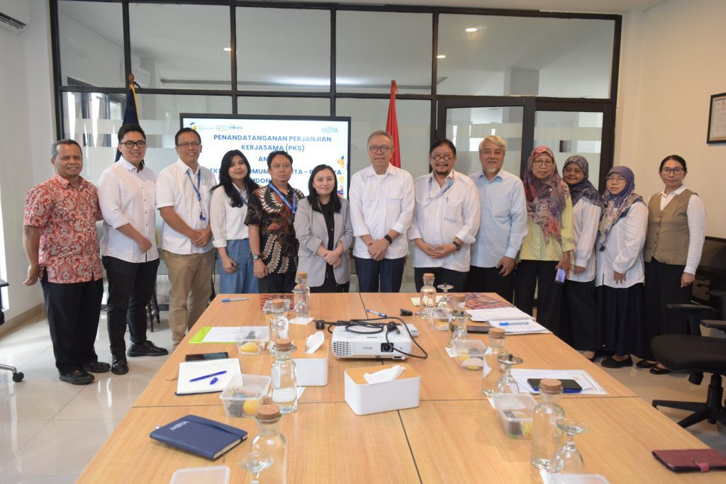 Perjanjian Kerjasama antara Moya Indonesia dengan Sekolah Tinggi Teknologi Pekerjaan Umum (STT PU) Jakarta