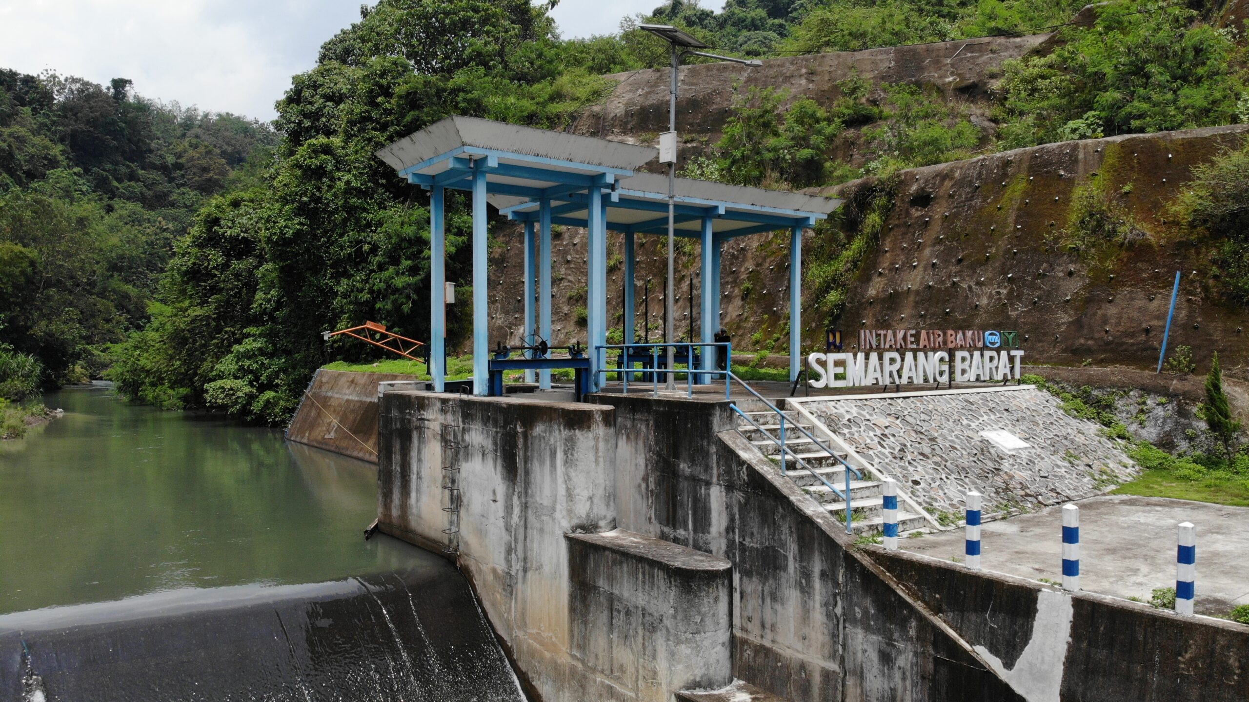 Intake Air Baku IPA Bambankerep, PT Air Semarang Barat