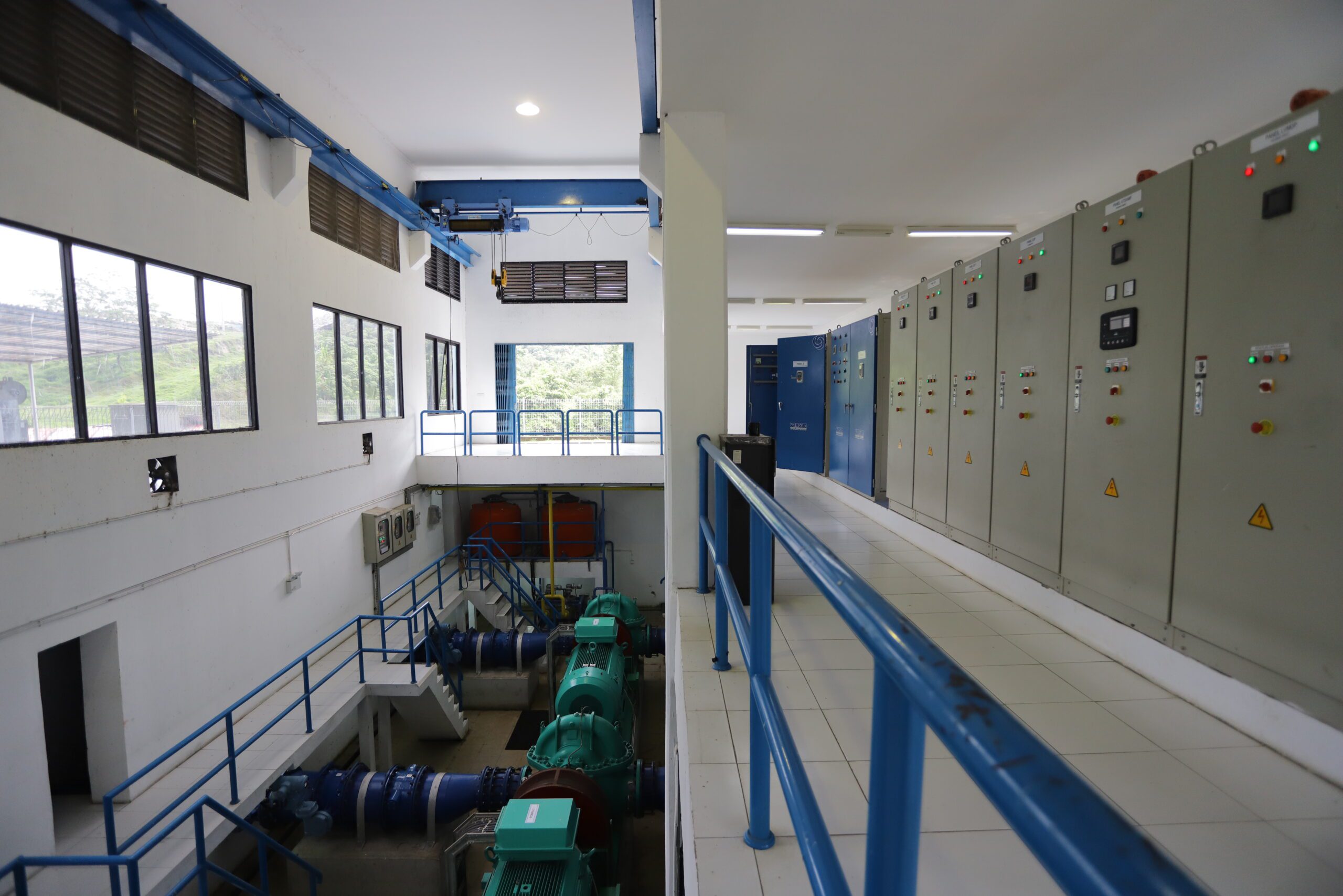 Pompa Air Baku IPA Bambankerep, PT Air Semarang Barat