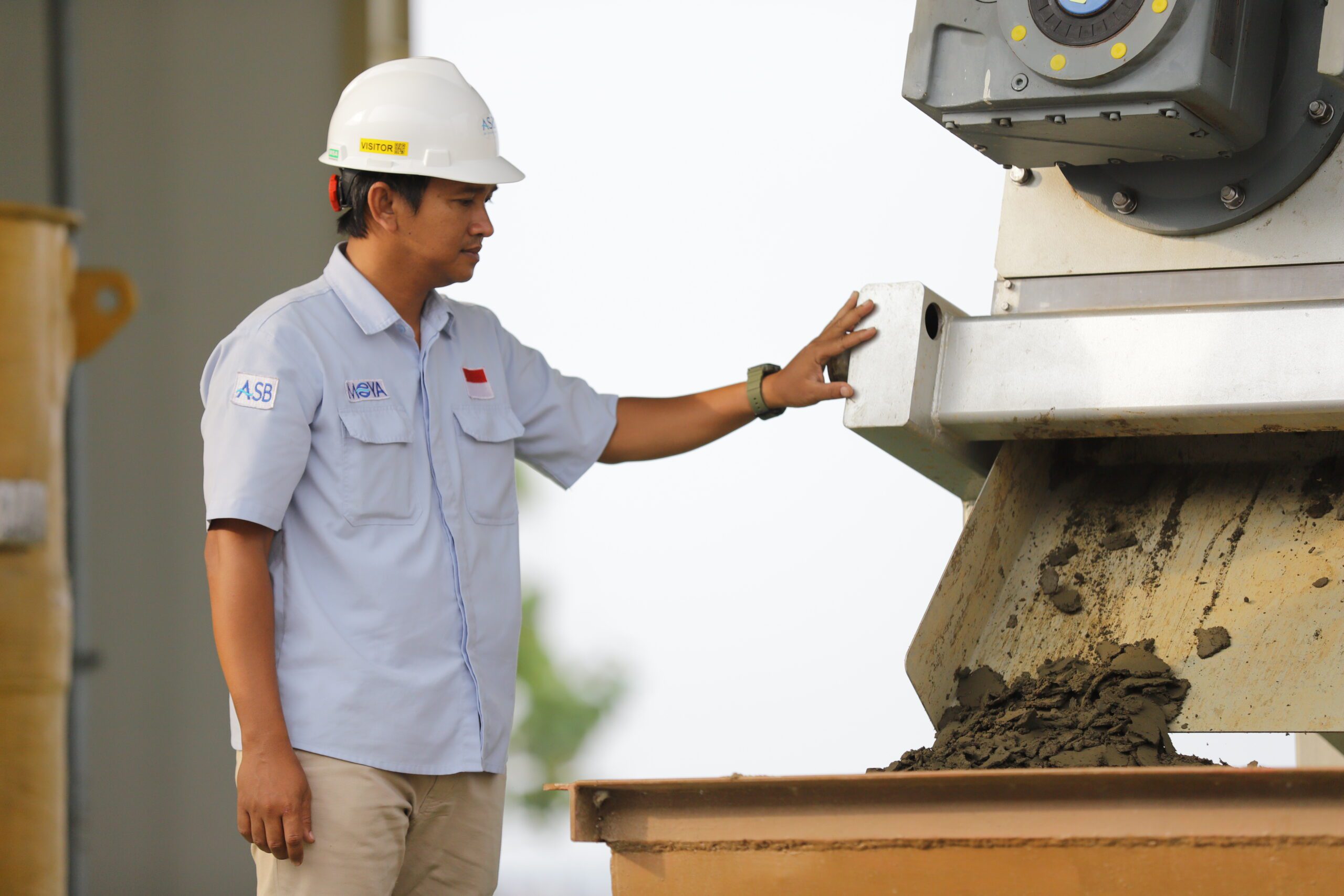 Pengolahan Lumpur di IPA Bambankerep, PT Air Semarang Barat