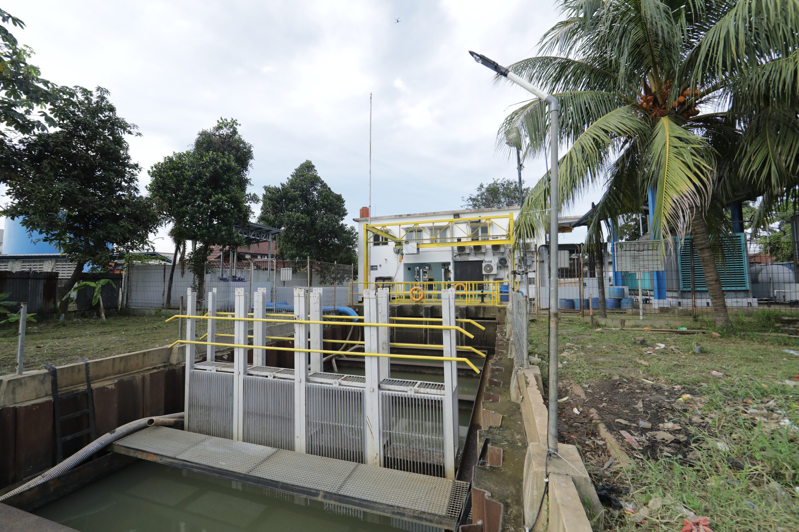 Intake Air Baku IPA Sepatan, PT Aetra Air Tangerang