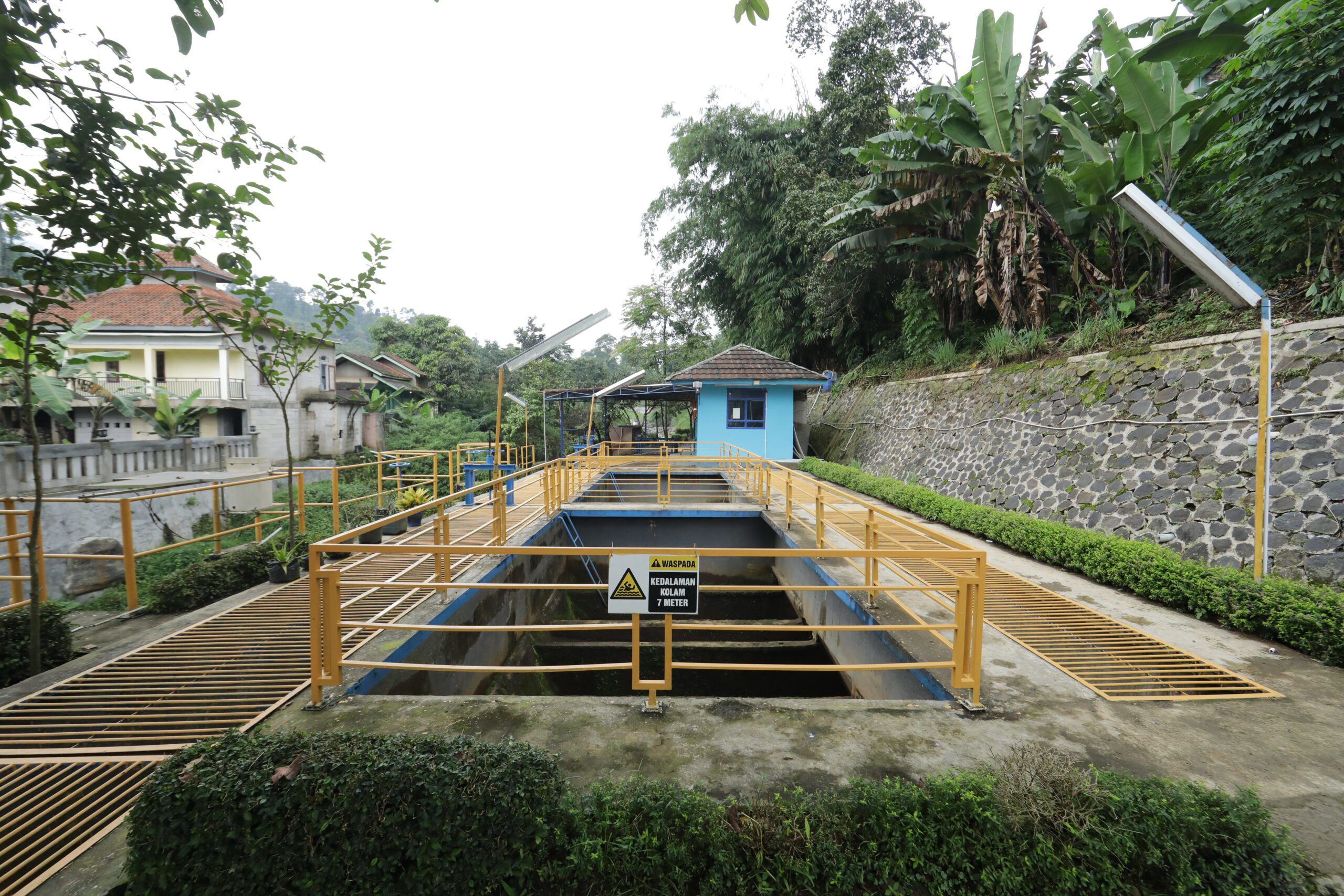 Intake Air Baku untuk IPA Cikoneng, PT Air Bandung Timur