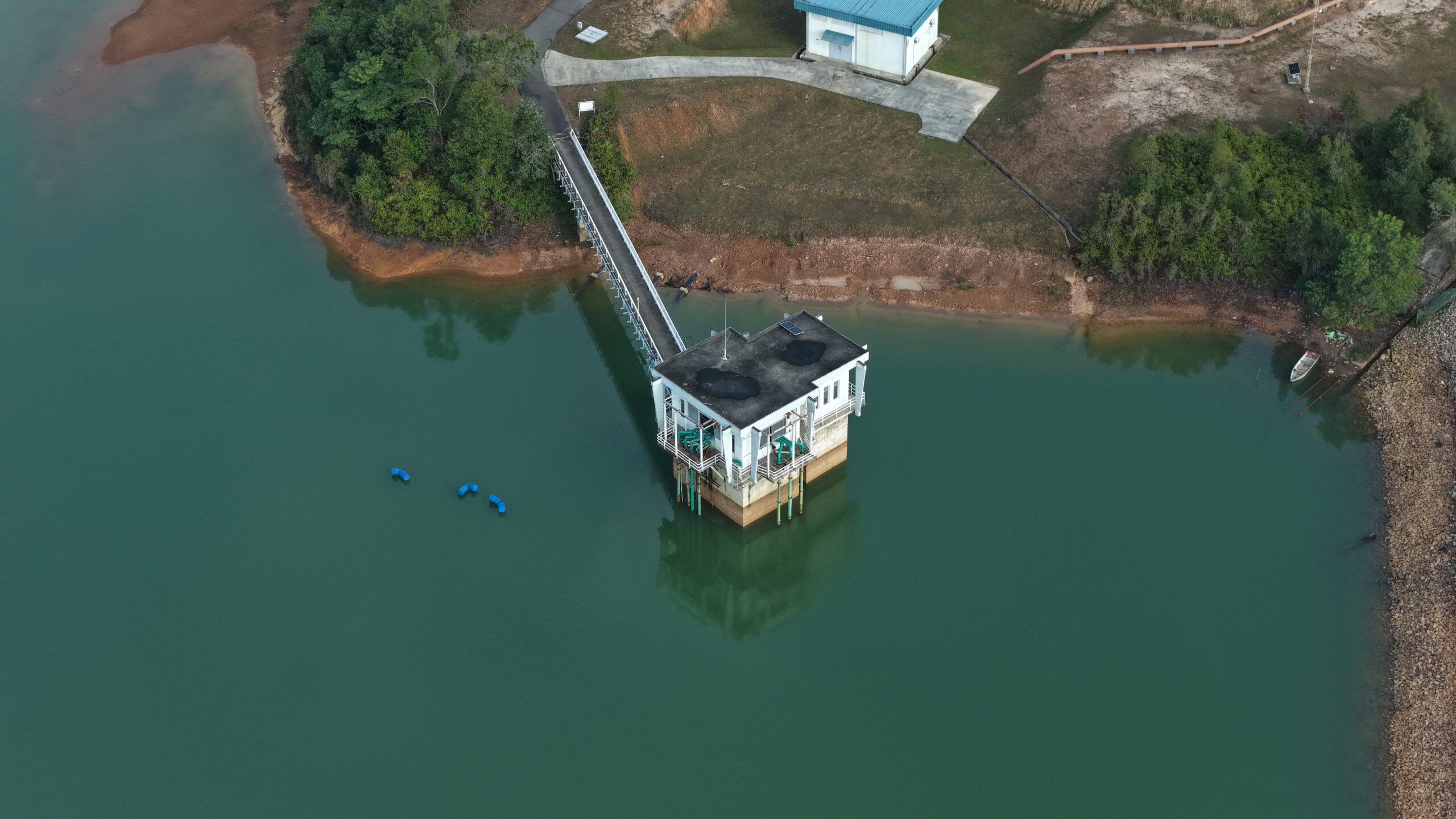 Intake Air Baku IPA Muka Kuning, PT Air Batam Hulu