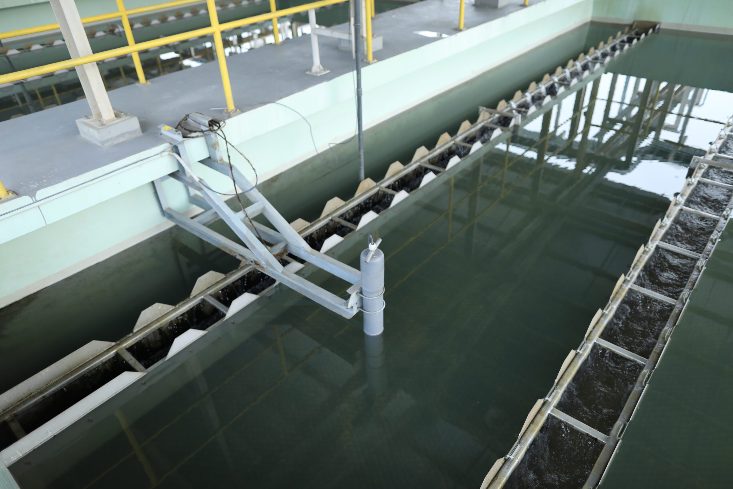 Bak Sedimentasi IPA bambankerep, PT Air Semarang Barat