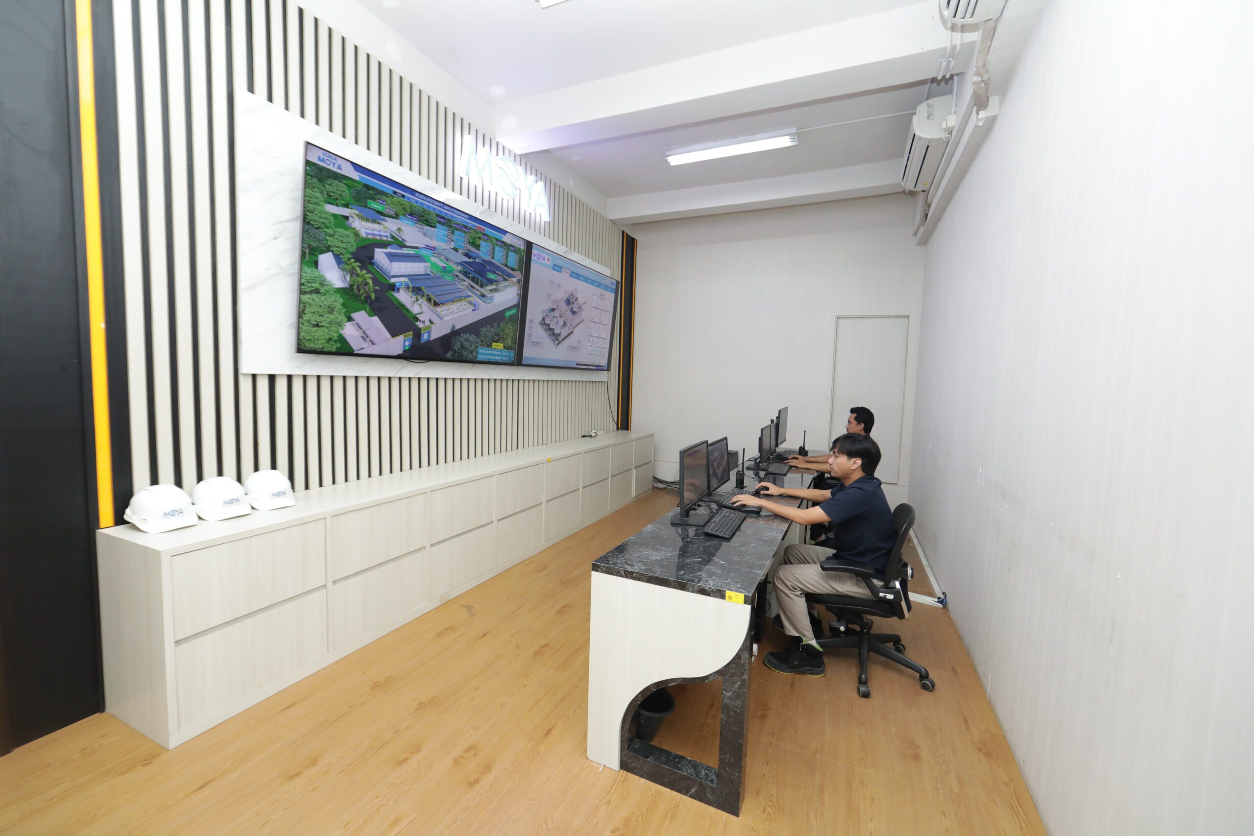 Ruang Kontrol IPA Pramuka, PT Moya Tangerang