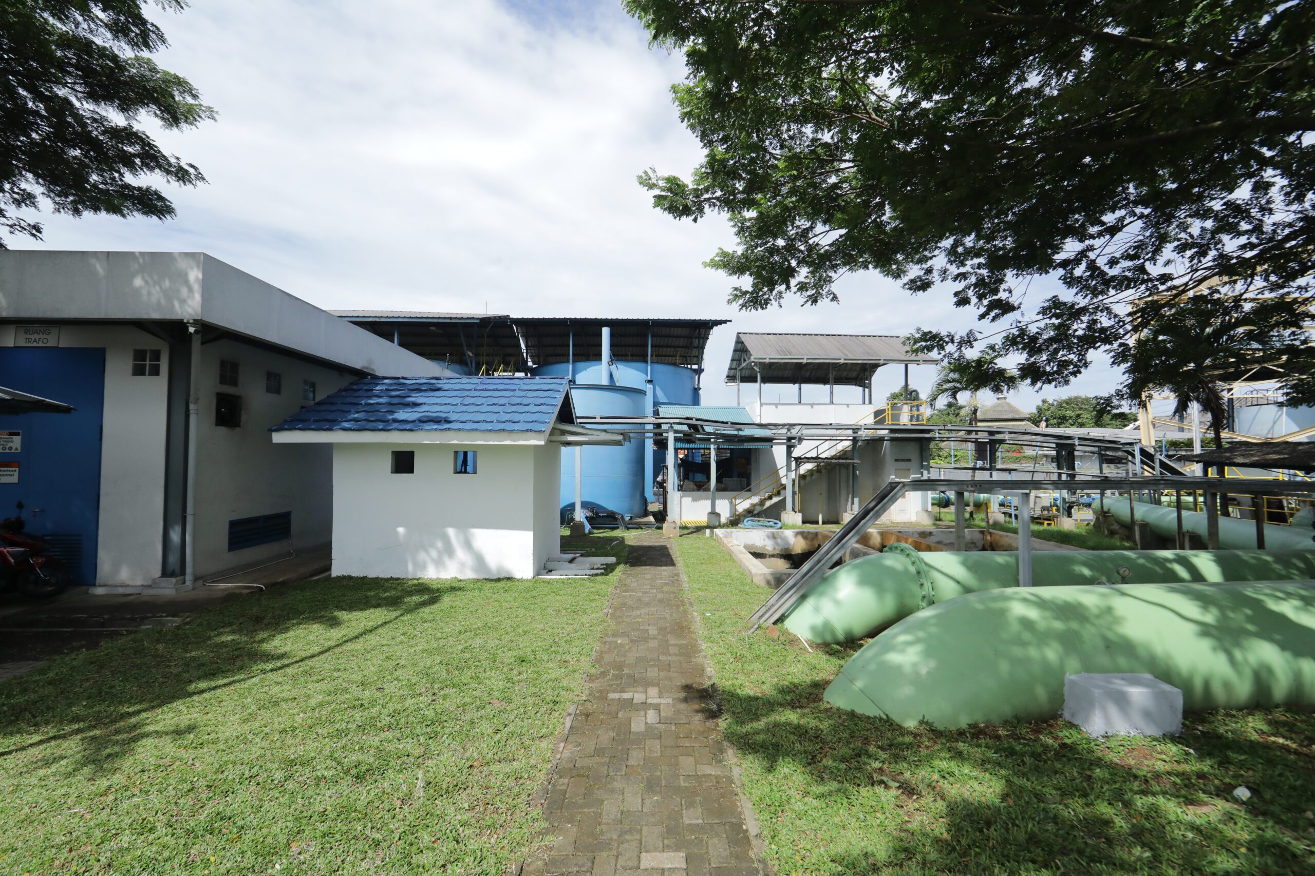 Area Intake Air Baku IPA Pramuka, PT Moya Tangerang